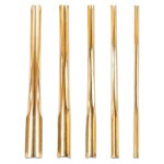 5 pi�ces / ensemble pratiques coupe - trous en argile en laiton outils de poin�onnage en c�ramique r�sistants ...