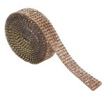 5 rang�es 1m strass garniture ruban hot fix cristal cha�ne garniture v�tement accessoires d�coration ...