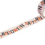 5 rouleaux halloween washi tape set color cartoon pumpkin bat bone imprim dcoratif adhsif ruban autocollan ...