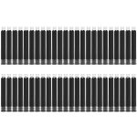 50 pcs bleu / noir / rouge encre de recharge de stylo remplaable encre 3. 4mm de diamtre