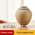 50 pcs pack - en céramique réfractaire soutien ongles matériaux résistants aux hautes températures indépendant ... 50 pcs pack - en céramique réfractaire soutien ongles matériaux résistants aux hautes températures indépendant ...
