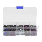 5000 pcs verre fond plat hot fix strass nail art t�l�phone cas d�cor diy bijoux conclusions