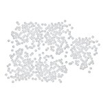 500pcs perles 6mm beige en plastique diy collier accessoires pour bijoux pendentifs