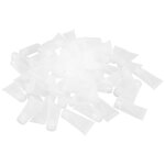 50pcs 15ml tube rechargeable vide lotion bouteille tube souple avec cap voyage squeeze maquillage conteneur ...