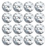 50pcs bouton d�coratif en cristal bouton de rembourrage bouton pour coudre canap� lit t�te de lit