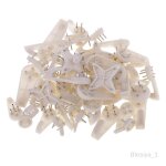 50x en plastique image crochet cadre photo miroir suspendu cintre