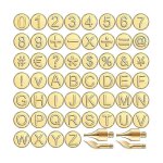 Wood burning tip wood burning tip set comprenant un num�ro d'alphabet pour l'artisanat du bois en relief ...