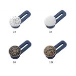 5pcs bouton extender pour pantalon taille raltenseurs jean bouton jeans r�tractable bouton