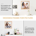 5pcs cadres photo vides en bois en forme de l int�rieurs de peinture d'image (30x30cm) kit modelage