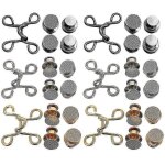 6 ensembles boutons - pression r�glable jean bouton pantalons boutons remplacement pas coudre v�tements ...