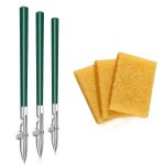 6 pcs art ruling pen(3 tailles) masquage stylo fluide et gomme a rsidus de colle, ensemble de stylo ...