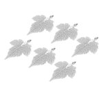 6 pcs feuille pendentifs elgant rsistance aux intempries feuilles pendentif accessoire pour fabrication ...