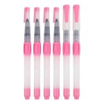 6 pcs stylos de brosse a eau pratique portable l�ger durable grande capacit� aquarelle peinture stylos ...