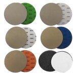 6 pouces 3000 4000 5000 7000 10000 disque de broyage de papier de verre, avec tampon d'interface, 25 ...