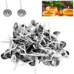 600 pcs mches de bougie 26mm long mches pr cires pour la fabrication de bougies coton naturel