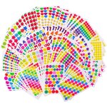 6000 + gommettes enfants autocollants joilis stickers colors pour cadeau anniversaire scrapbooking diy ...