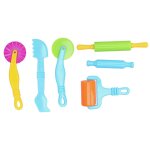6pcs argile p�te outils kit art argile modelage rouleaux moules cutters outils ensemble pour enfants