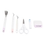 6pcs vinyle dsherbage outils kit pelle ciseaux looper pince a epiler diy art sculpture outils pour bricolage ...