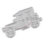 6xcar metal cutting dies embossing stencil for diy scrapbooking card making