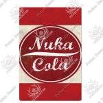 7. 87x11. 8 pouces - panneau métallique vintage nuka cola, plaque en etain, affiches rétro en métal pour ... 7. 87x11. 8 pouces - panneau métallique vintage nuka cola, plaque en etain, affiches rétro en métal pour ...