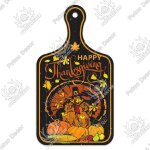 7. 9x4. 3 pouces - petite planche a dcouper pour thanksgiving, panneau en bois, plaque rustique, potiron ...
