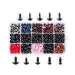 752pcs yeux et nez de s�curit� pour amigurumi peluche crochet yeux avec rondelles artisanat poup�e yeux ...