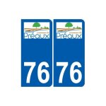 76 préaux logo autocollant plaque stickers ville - couleur : arrondis - angles : arrondis 76 préaux logo autocollant plaque stickers ville - couleur : arrondis - angles : arrondis
