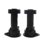 8 - pin meubles en plastique rglable en hauteur pour les armoires de cuisine et salle de bains, de couleur ...