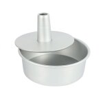8 pouces en alliage daluminium rond mousseline de soie moule a gteau infrieur amovible hollow cake ...