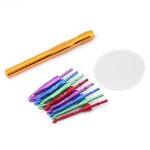 8 taille 3, 0 mm - 7, 0 mm crochets aiguilles a tricoter ensemble avec poigne amovible