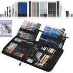 84 crayons de couleurs et crayons de dessin avec accessoires de dessin, etui a crayons, crayons aquarelle ... 84 crayons de couleurs et crayons de dessin avec accessoires de dessin, etui a crayons, crayons aquarelle ...