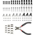 85 pices zipper repair kit zipper replacement accessories zipper replacement pliers t - x