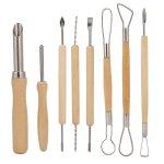 8pcs clay carving sculpting pottery ceramic craft modeling tools set handmade art supplies