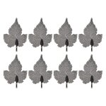 8pcs maple leaf pendentif bricolage handcraft electroplating leaf bijoux pendentif pour boucles doreilles ...