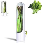 9, 8 pouces conserve d'herbes fraches pour conserver les herbes fraches economiseur d'asperges outils ...