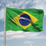 90x150cm brsil drapeau national suspendu polyester brasil bannire brsilienne drapeau