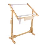 9ct point de croix cadre sol support en bois broderie tapisserie cerceaux 50cm