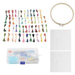 Accueil artisanat point de croix diy tricot couture bambou cerceaux kit d'outils