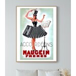Affiche accord�ons - maugein fr�res