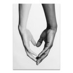 Affiche d'ailes d'ange de ballet, toile imprim�e, art mural, maintien des mains, image, d�coration moderne ...