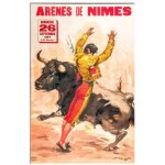 Affiche ar�ne de n�mes 1954