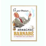 Affiche armagnac barnabe