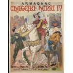 Affiche armagnac chteau henri iv