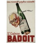 Affiche badoit saint galmier Affiche badoit saint galmier