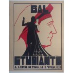 Affiche bal etudiants 1933