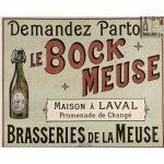Affiche bock meuse bire