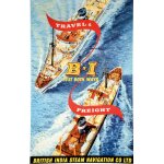 Affiche british india steam navigation