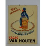 Affiche cacao van houten