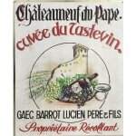 Affiche chateauneuf du pape Affiche chateauneuf du pape