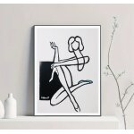 Affiche chaussures bally femmes shoes